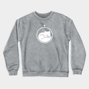 Cute arctic fox sweet naptime for dreamers and fox lovers Crewneck Sweatshirt